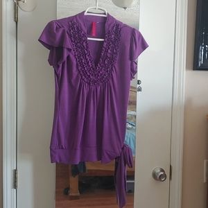 Ruffled top